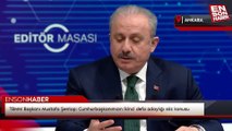 TBMM Başkanı Mustafa Şentop: Cumhurbaşkanımızın ikinci defa adaylığı söz konusu