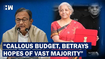 "Budget For 1%": Former Finance Minister P Chidambaram Slams Budget 2023| Nirmala Sitharaman