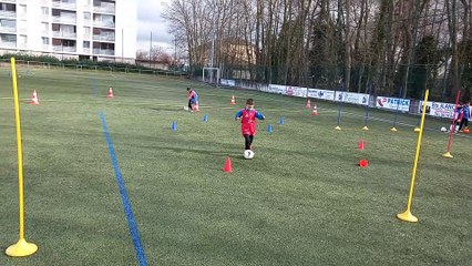 Entraînement école de foot