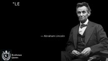 “Let no feeling of discouragement prey upon you, and in the end you are sure to succeed.” Abraham Lincoln Thoughts