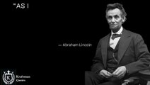 “As I would not be a slave, so I would not be a master. This expresses my idea of democracy.” Abraham Lincoln. Quotes