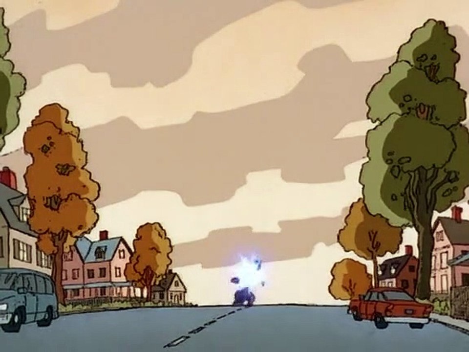 Man in black cartoon episode