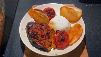 TURKISH STUFFED EGGPLANTS  HOW TO MAKE KARNIYARIK