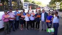 Estelí recibe 10 nuevas unidades de buses rusos