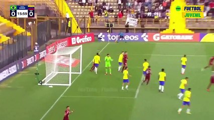 Brasil vs Venezuela _ Sudamericano Sub-20 _ Resumen y Goles 03-02-2023