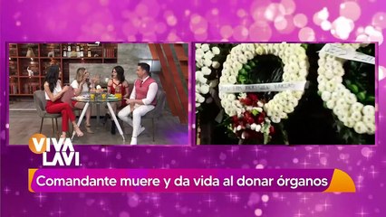 Muere comandante y dona sus órganos