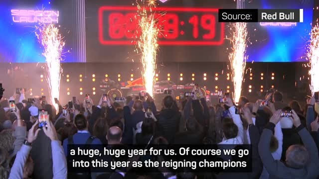 Red Bull get ready to defend F1 titles with RB19