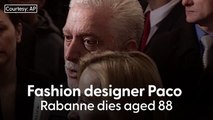 Fashion designer Paco Rabanne dies aged 88(1)