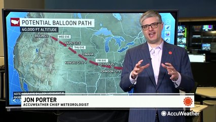 Where will the suspected Chinese surveillance balloon head next?