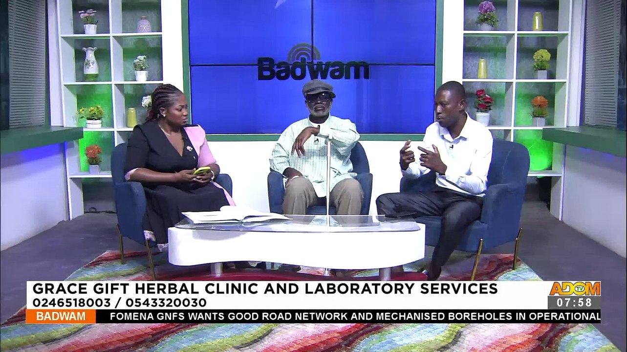 Grace Gift Herbal Clinic And Laboratory Services Badwam Afisem on Adom TV (020223) video