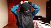 cara membuat niqob Style terbaru - how to create the latest Style niqab