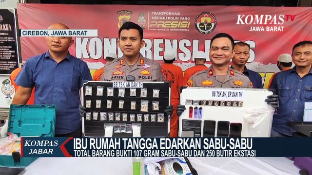 Nekat! Ibu rumah tangga edarkan sabu-sabu