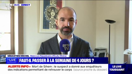 Le maire LR d'Écully veut expérimenter la semaine de 36h en 4 jours