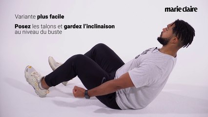 Marie Claire Sport : Équilibre fessier