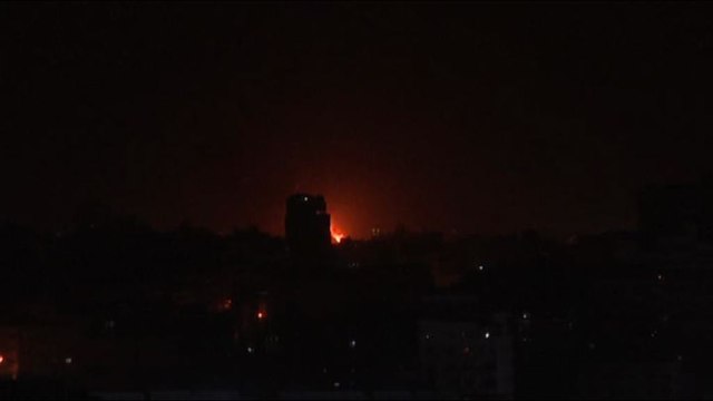 Raid notturno di Israele nella Striscia di Gaza