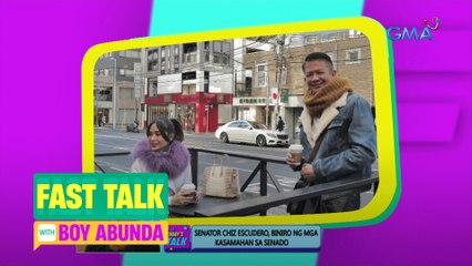 Fast Talk with Boy Abunda: Chiz Escudero, biniro ng kanyang mga kasamahan sa kongreso! (Episode 9)