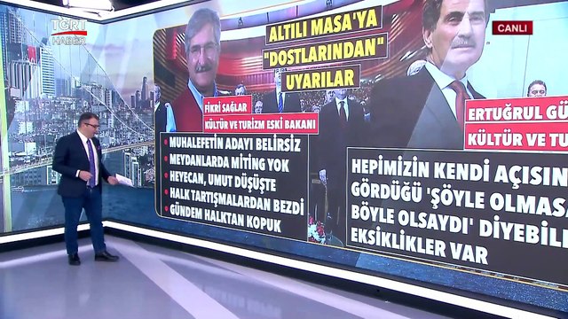 6’lı Masaya ‘Dostlarından’ Uyarı: “Gündemler Halktan Kopuk Heyecan Ve Umut Düşüşte” - TGRT Haber