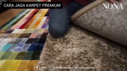 Penjagaan Karpet Premium Begini Caranya...  LENSA NONA