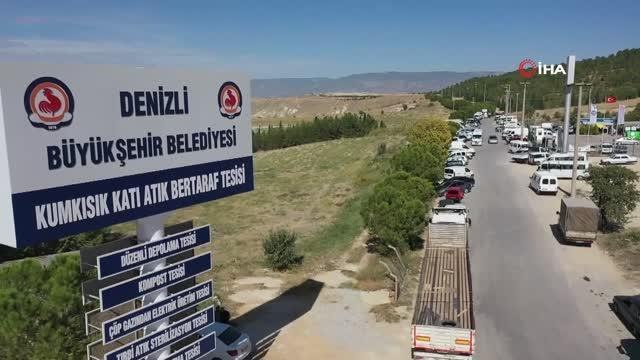 Denizli'de geçtiğimiz yıl 27 bin 564 ton evsel ve tıbbi atık bertaraf edildi