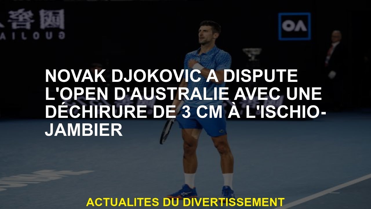 Novak Djokovic a participé à l