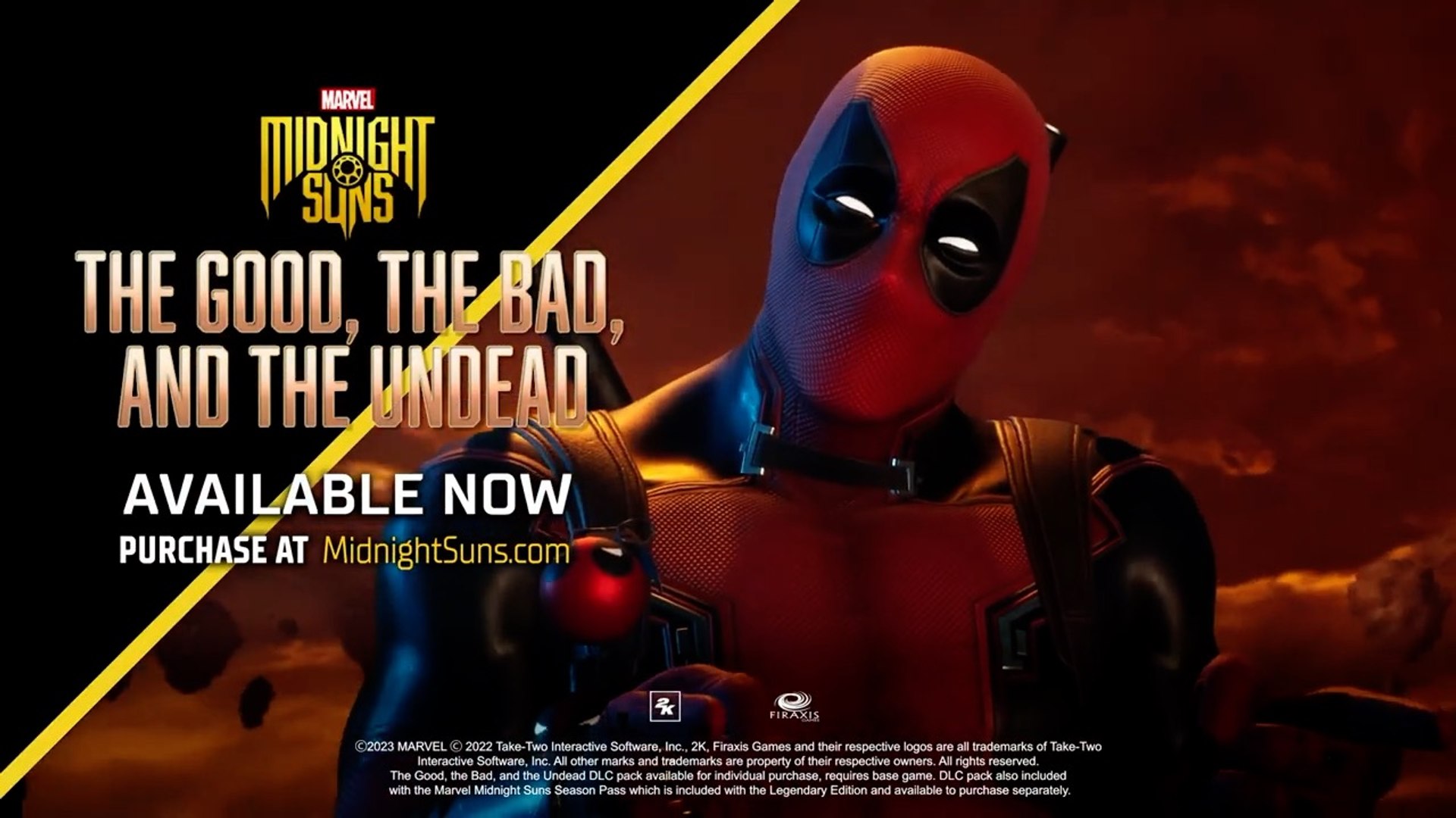 The Good, the Bad, and the Undead - Deadpool DLC Now Available for Marvel's  Midnight Suns