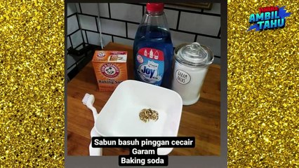 Tip Cuci Barang Kemas Lama