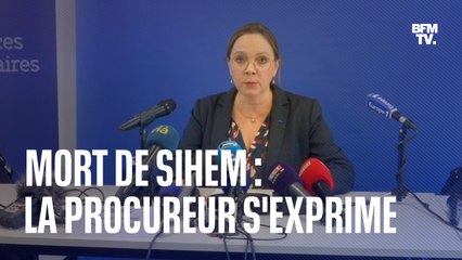 Скачать видео: Mort de Sihem: la conférence de presse de la procureure de Nîmes