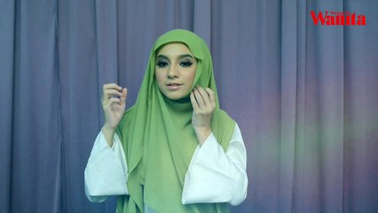 Shawl Tutorial Style Simple Untuk Lebaran
