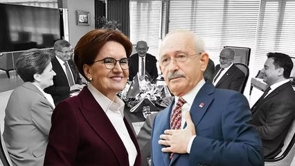 Altılı Masa'da düğüm çözülüyor