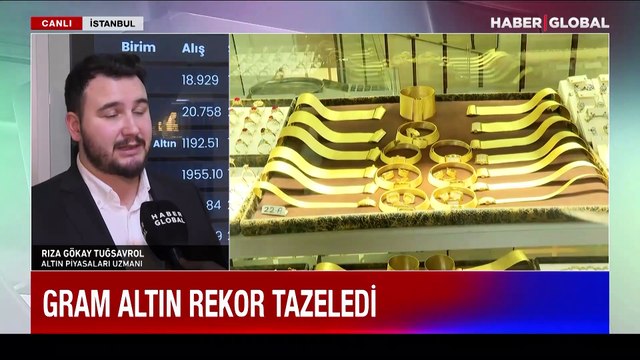 Altın fiyatlarında yükseliş sürecek mi? Altın Piyasaları Uzmanı Rıza Gökay Tuğsavrol değerlendirdi