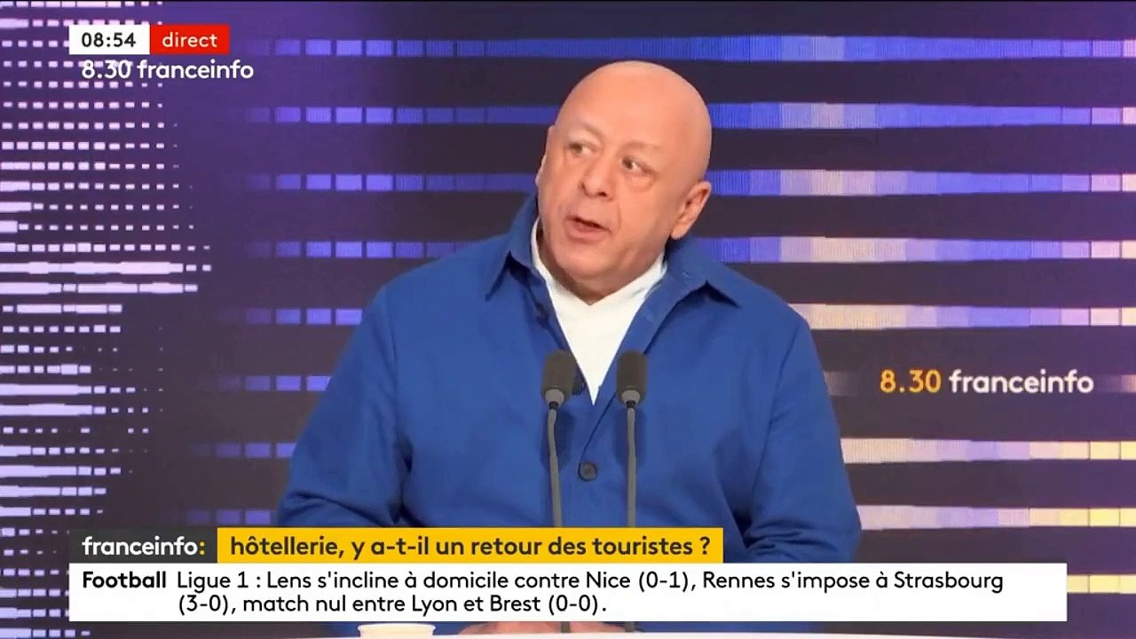Le chef étoilé Thierry Marx, président du principal syndicat patronal de l'hôtellerie-restauration, estime que "Airbnb dépasse les bornes" et dénonce une "concurrence totalement déloyale" - VIDEO
