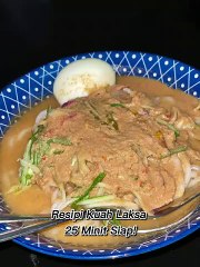 Resipi Kuah Laksa, 25 Minit Siap!  MW Kesahnya