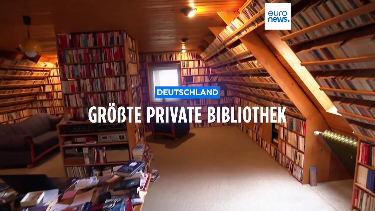 Größte private Bibliothek: Wer will 70.000 Bücher?