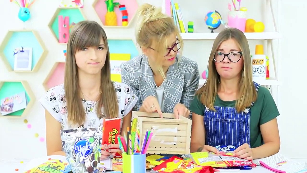 11 Weird Ways To Sneak Candy Into Class _ Back To School Pranks
