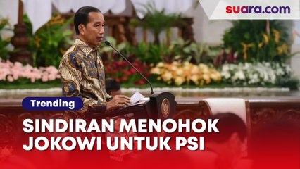 Sindiran dan Pesan Menohok Presiden Jokowi Untuk PSI: Jangan Jadi Follower