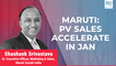 Auto Sales | Maruti Suzuki's January Sales Jump 12% Year-on-Year | BQ Prime