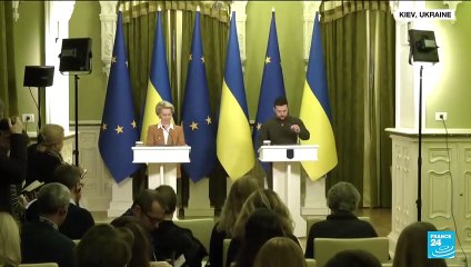 Ursula von der Leyen en Ukraine pour envoyer un signal politique fort