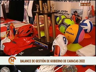 Jefe de Gobierno del Distrito Capital presenta memoria y cuenta, "Logros y Gestión 2022"