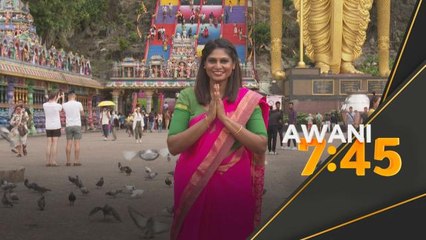 Thaipusam | Kuil Batu Caves mula dibanjiri pengunjung