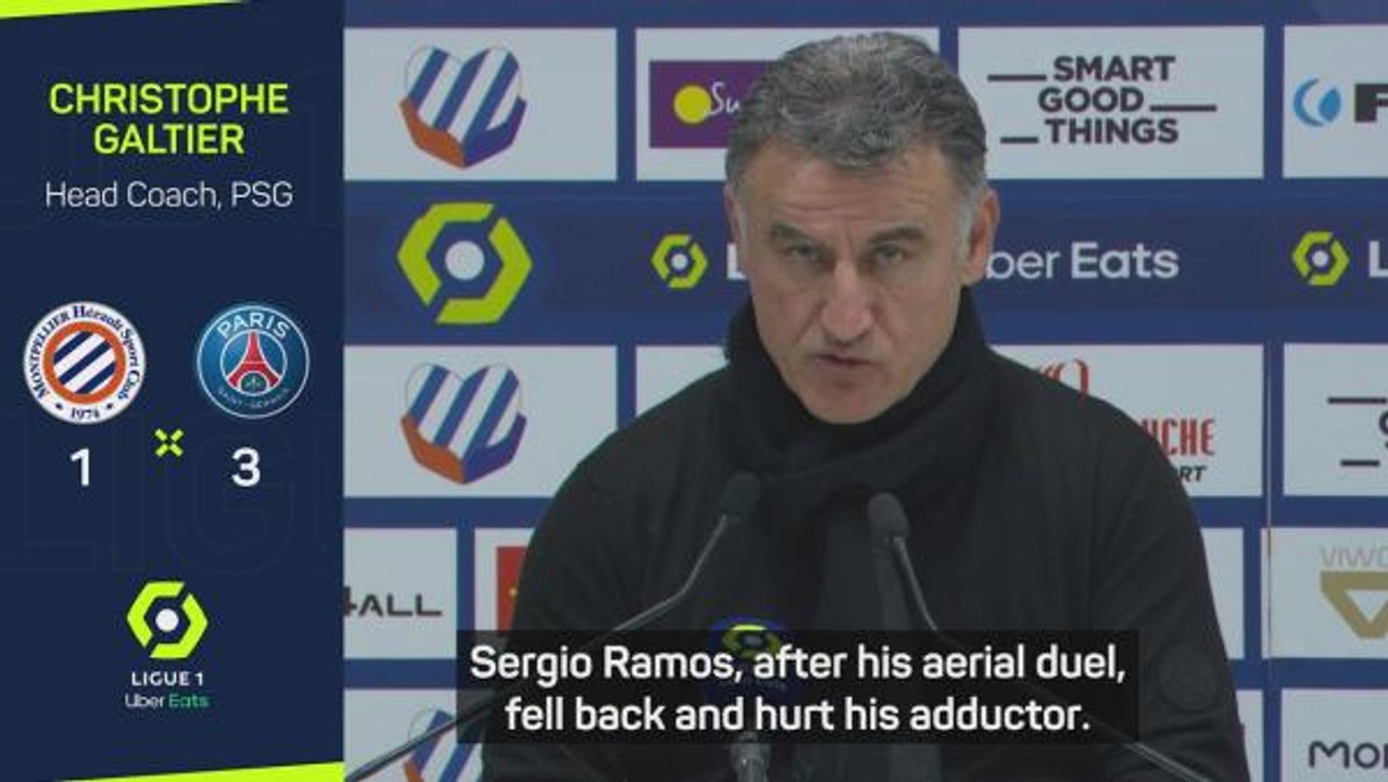 Galtier not concerned by Mbappe and Ramos injuries