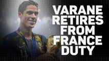 Breaking News - Raphael Varane retires from France duty