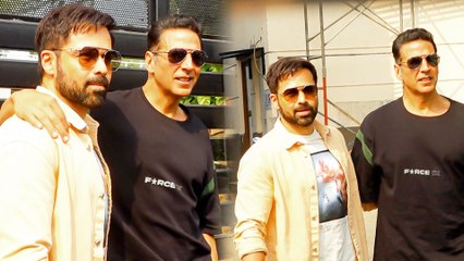 Selfiee के प्रमोशन में निकले Akshay Kumar और Emraan Hashmi