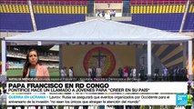 Informe desde Kinshasa: papa Francisco hace un llamado de esperanza a los jóvenes congoleños