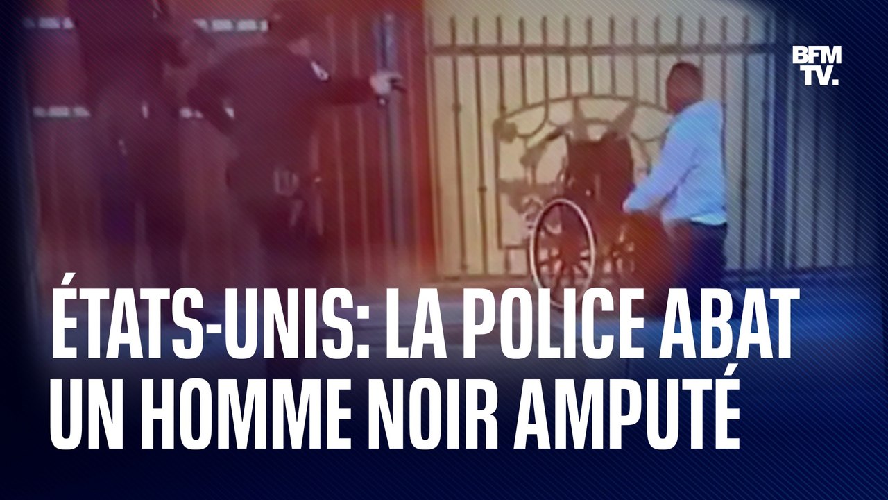 La police californienne abat un homme noir amputé des deux jambes, à côté de son fauteuil roulant