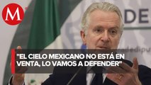 Santiago Creel rechaza reforma de cabotaje aéreo; “el cielo mexicano no se vende”, dice