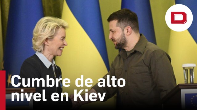 Zelenski y Von der Leyen asumen que hay prisa pero no atajos para la entrada de Ucrania en la UE