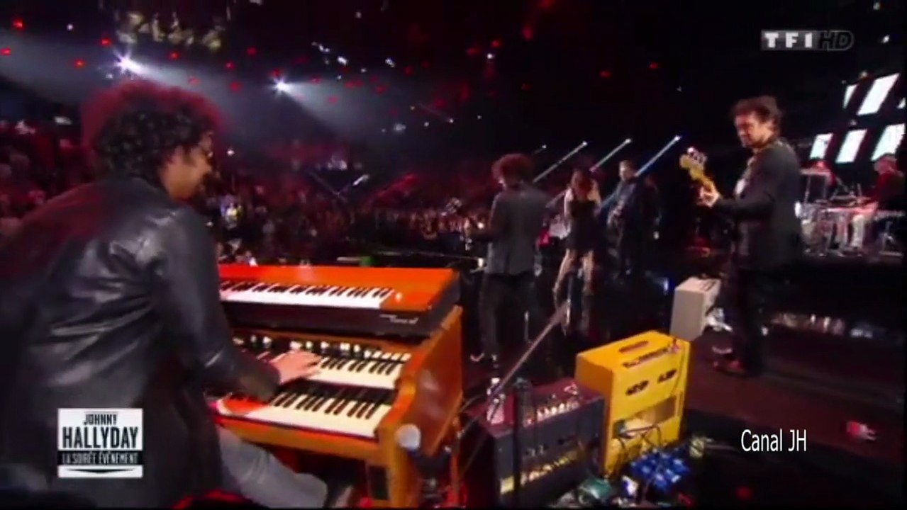 Johnny Hallyday et Zaz - Le bon temps du rock and roll - 2014