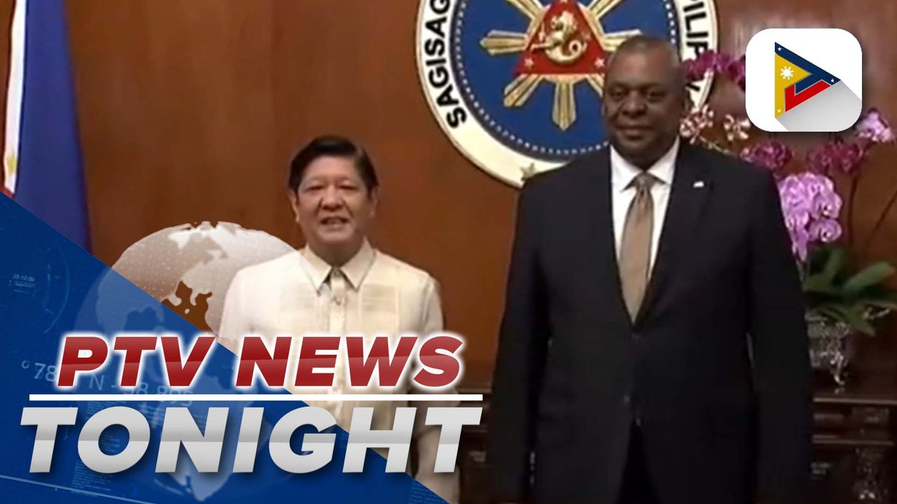 US Defense Sec. Austin vows to extend aid to magnitude 6 earthquake victims in Davao de Oro