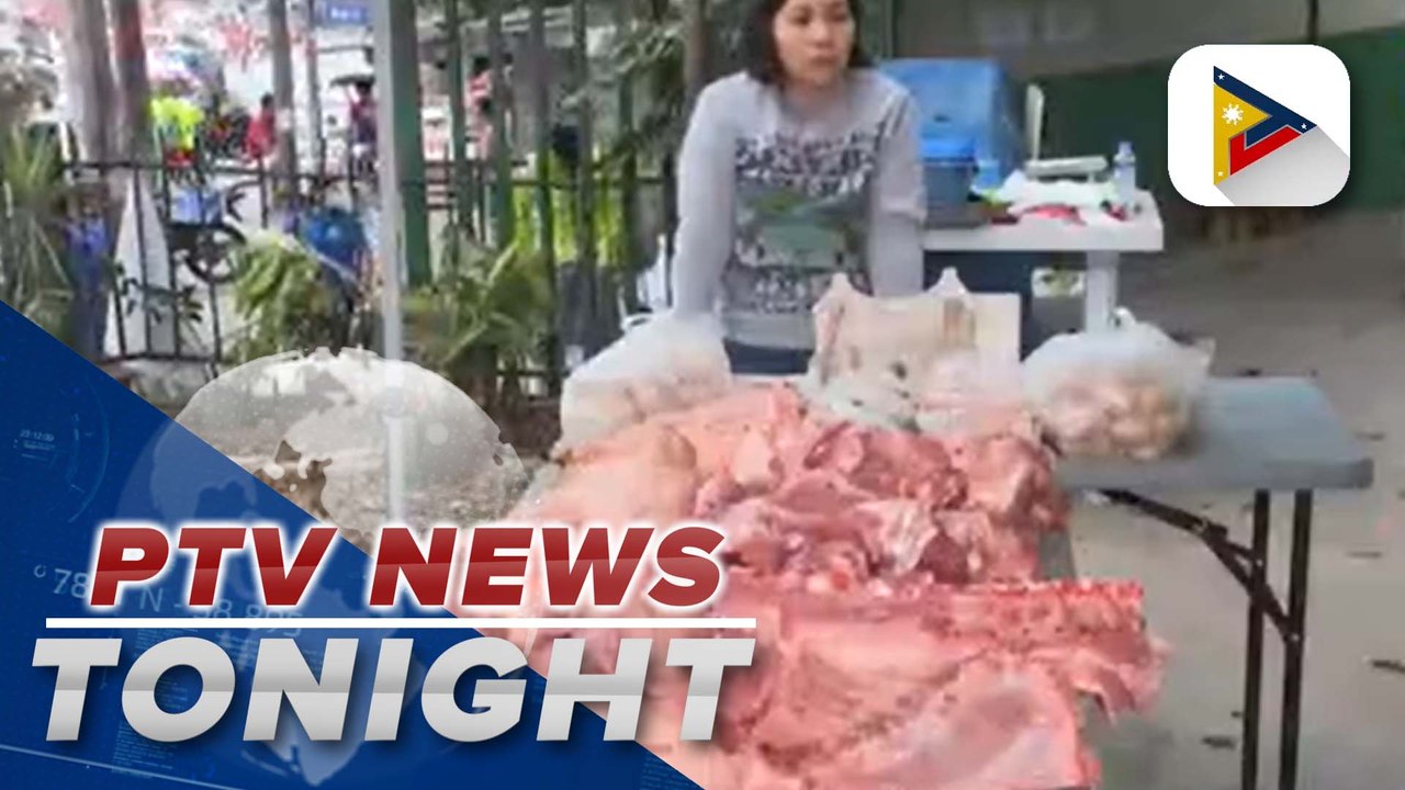 Consumers flock to ADC Kadiwa Store in QC to buy cheaper pork meat