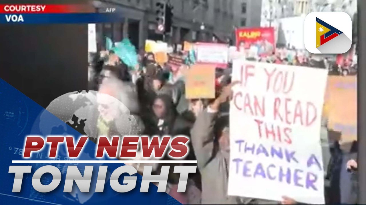 About half a million workers protest across UK...